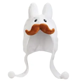 Labbit White Plush Hat by Kidrobot