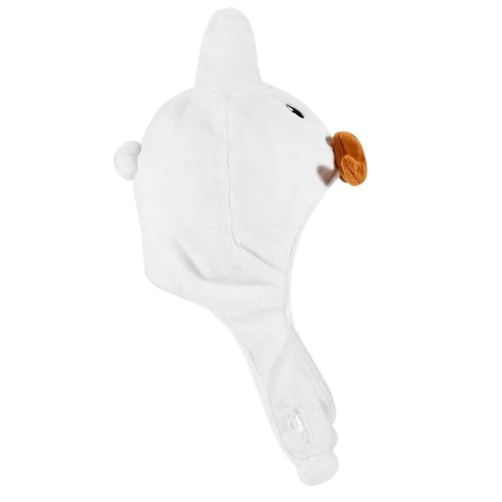 Labbit White Plush Hat by Kidrobot