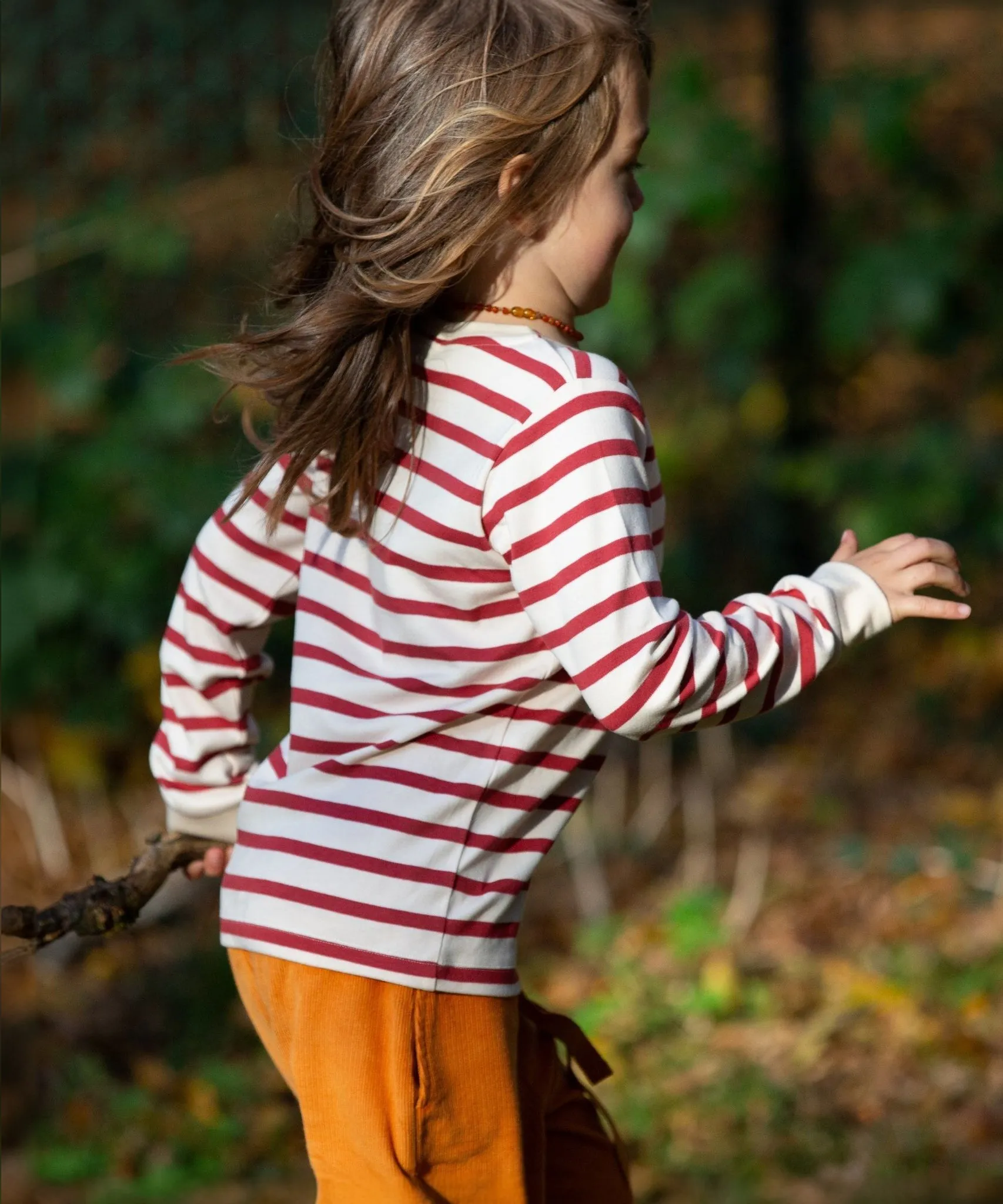 LGR Long Sleeve Top - Stripes Forever Red