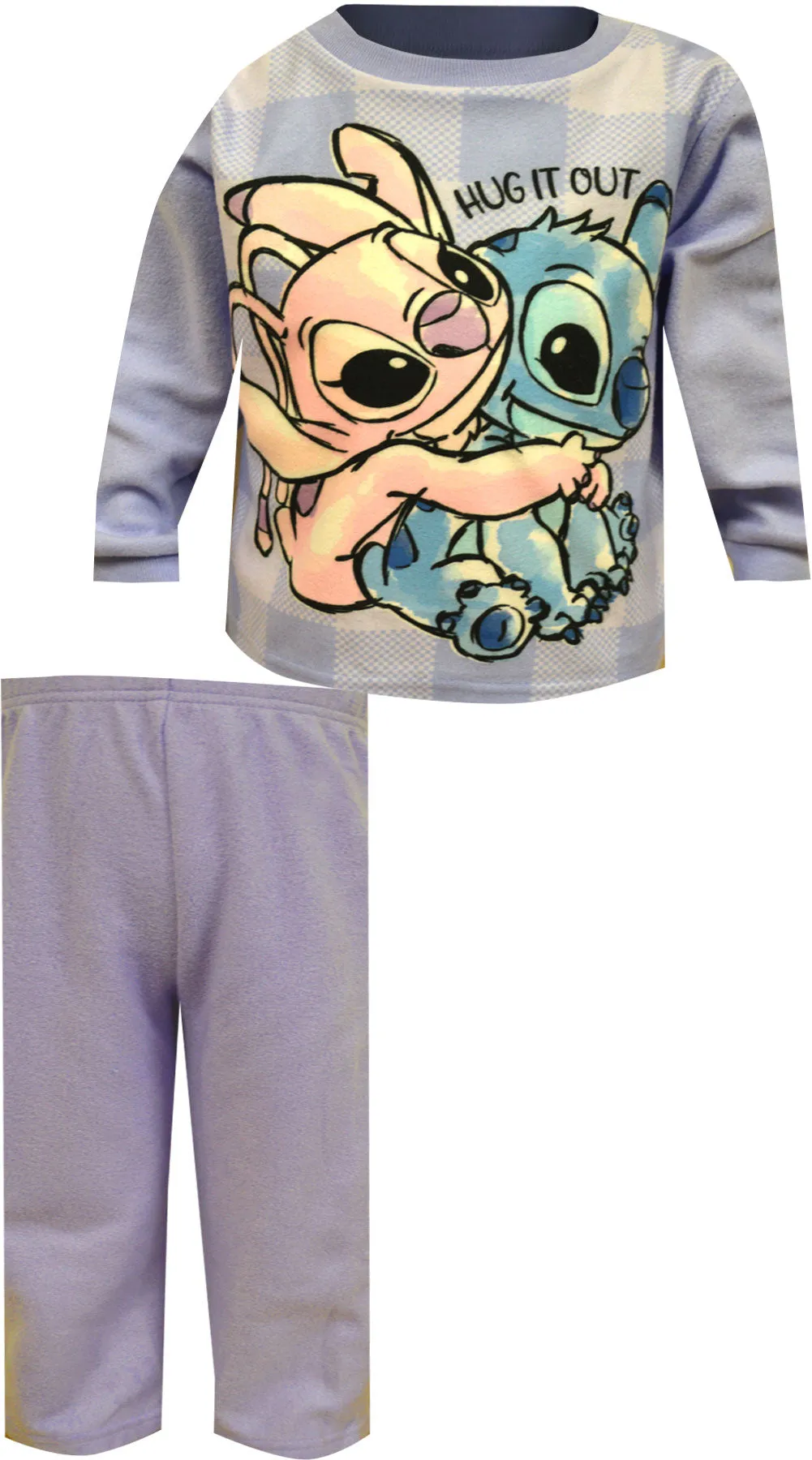 Lilo and Stitch Lavender Fleece Toddler Pajamas