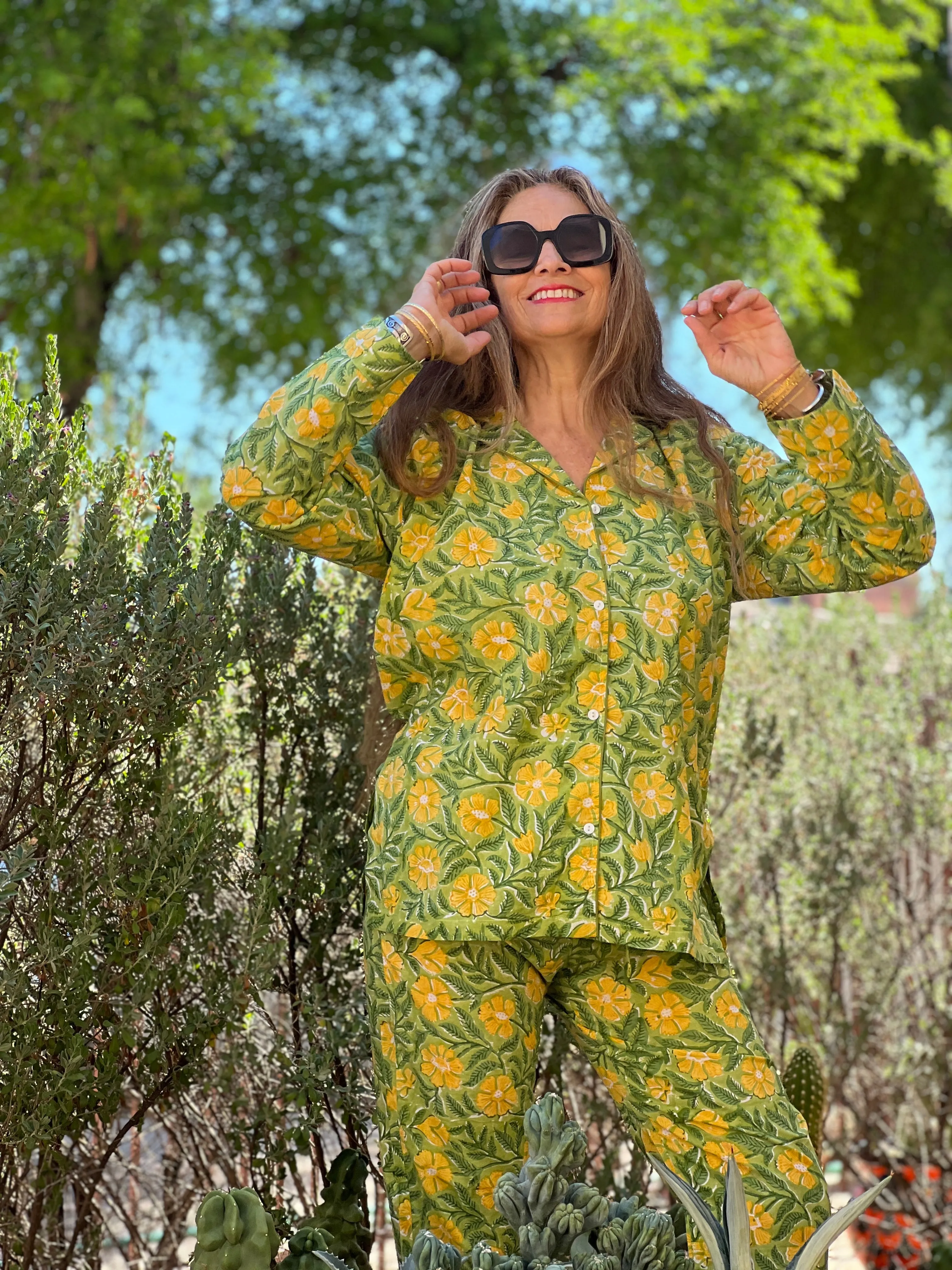 Lima Limone Long Sleeve Pajamas