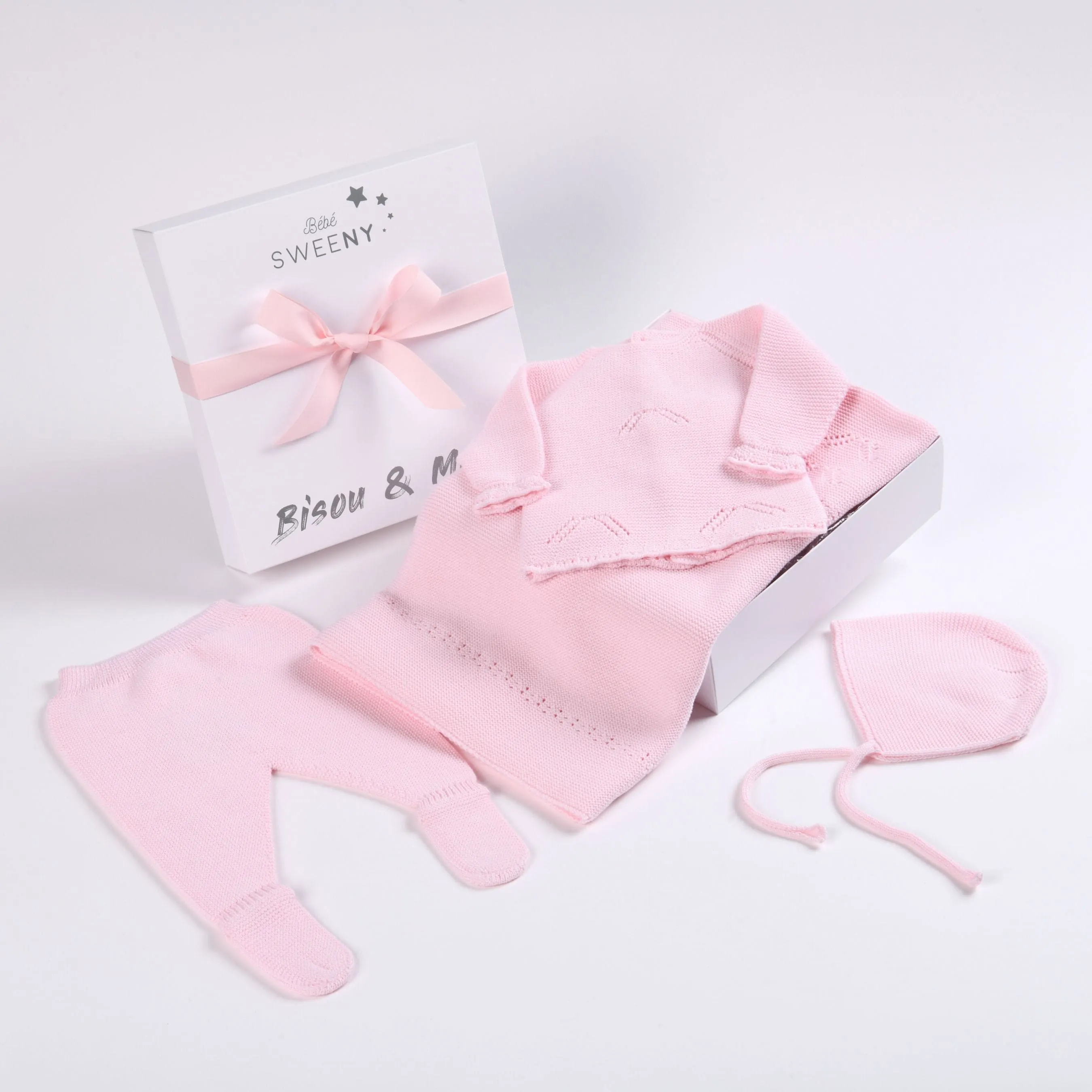 Meli | Baby Girls Rose Ballerina Layette Set (4)