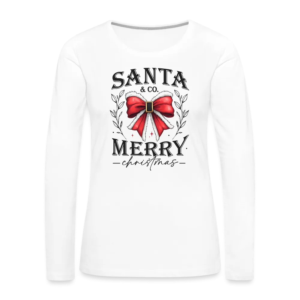 Merry Christmas Santa & Co Women's Premium Long Sleeve T-Shirt