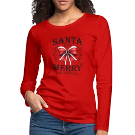 Merry Christmas Santa & Co Women's Premium Long Sleeve T-Shirt