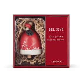 Mini Inspired Holiday Bell - Believe