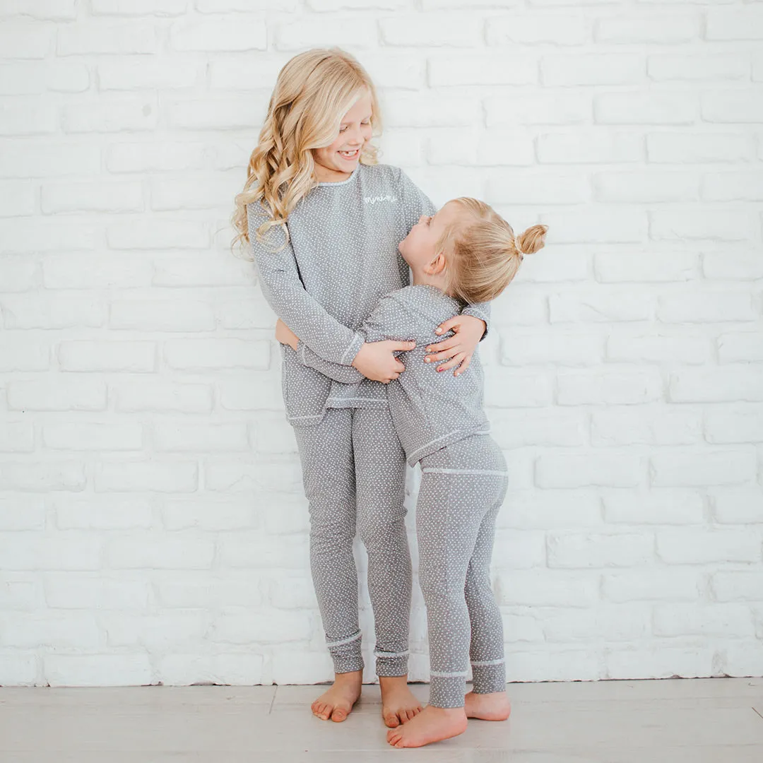 Mini Snowflake Slumber Tights