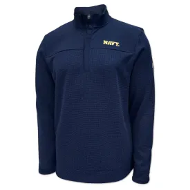 Navy Under Armour Sideline Storm Sweater Fleece Half Zip (Navy)