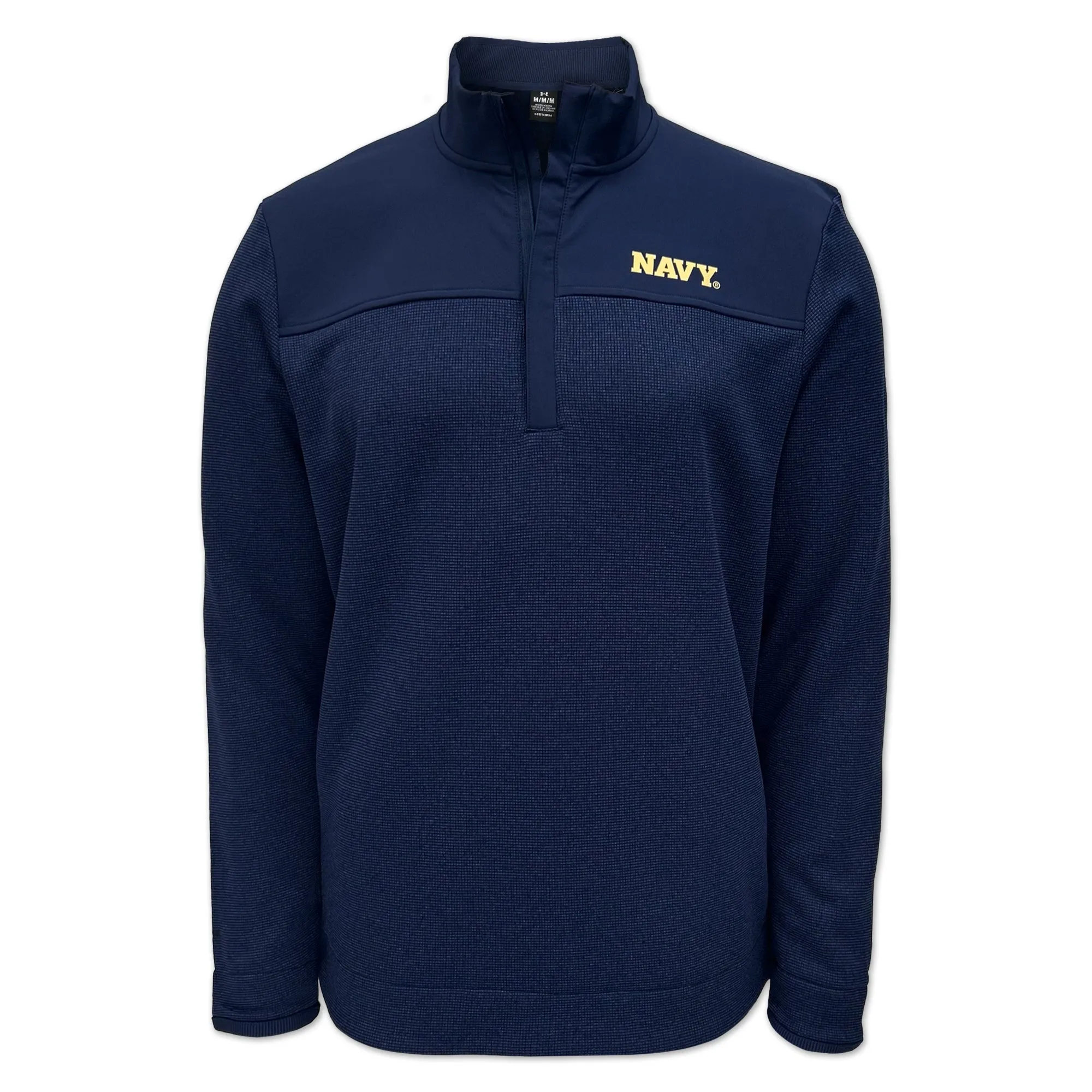 Navy Under Armour Sideline Storm Sweater Fleece Half Zip (Navy)