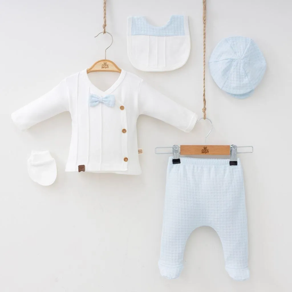 Newborn Tuxedo 5PC Set