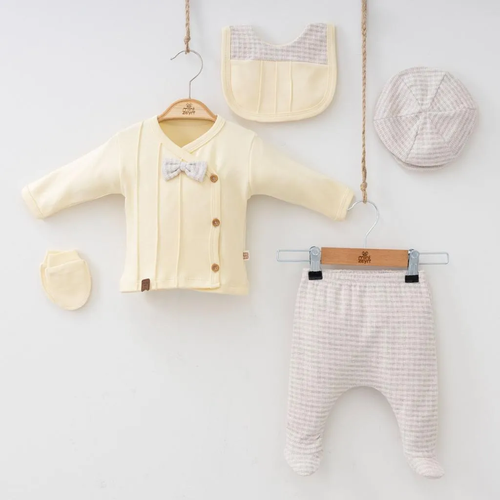 Newborn Tuxedo 5PC Set