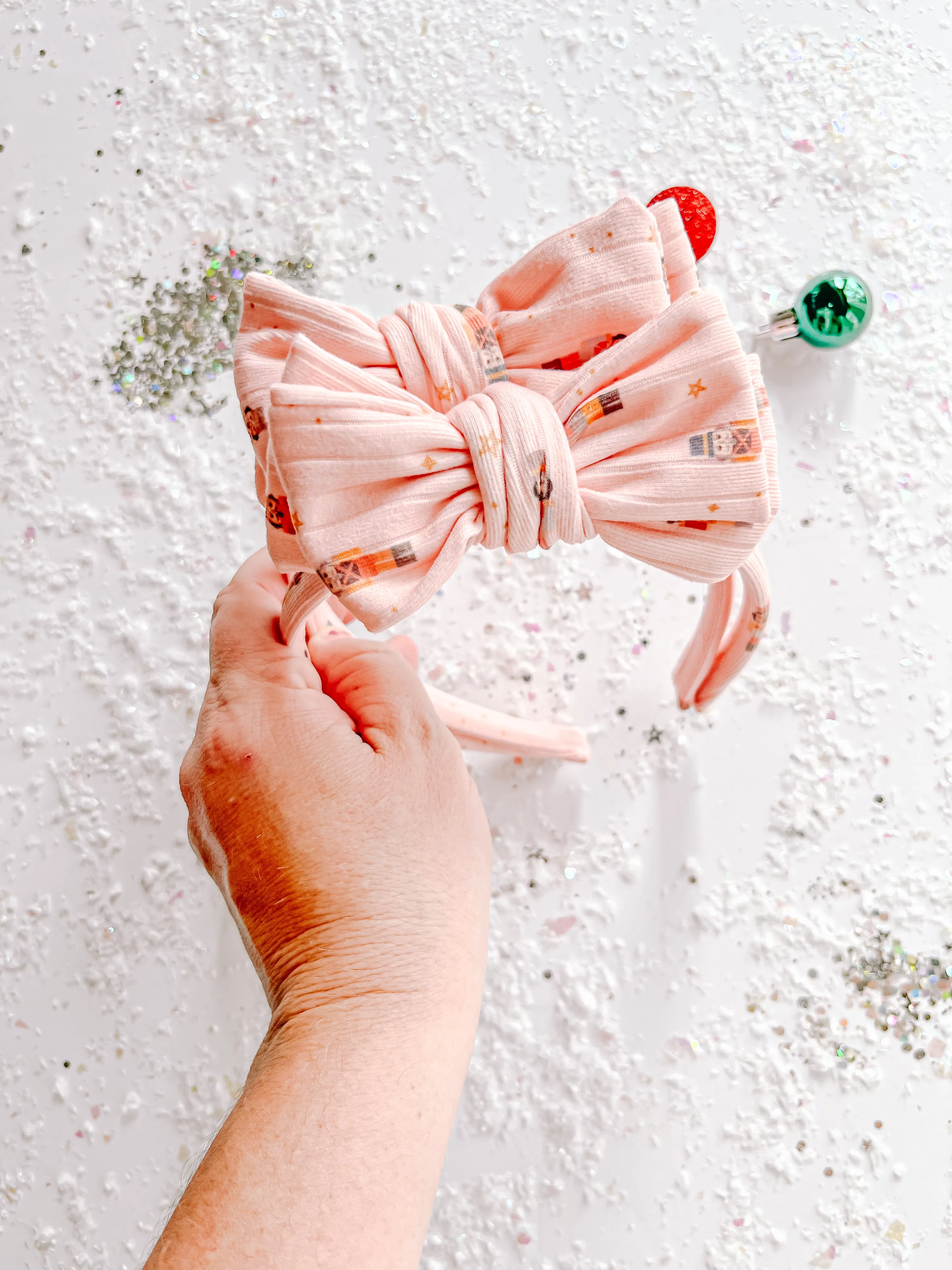 Nutcracker Bow Headband