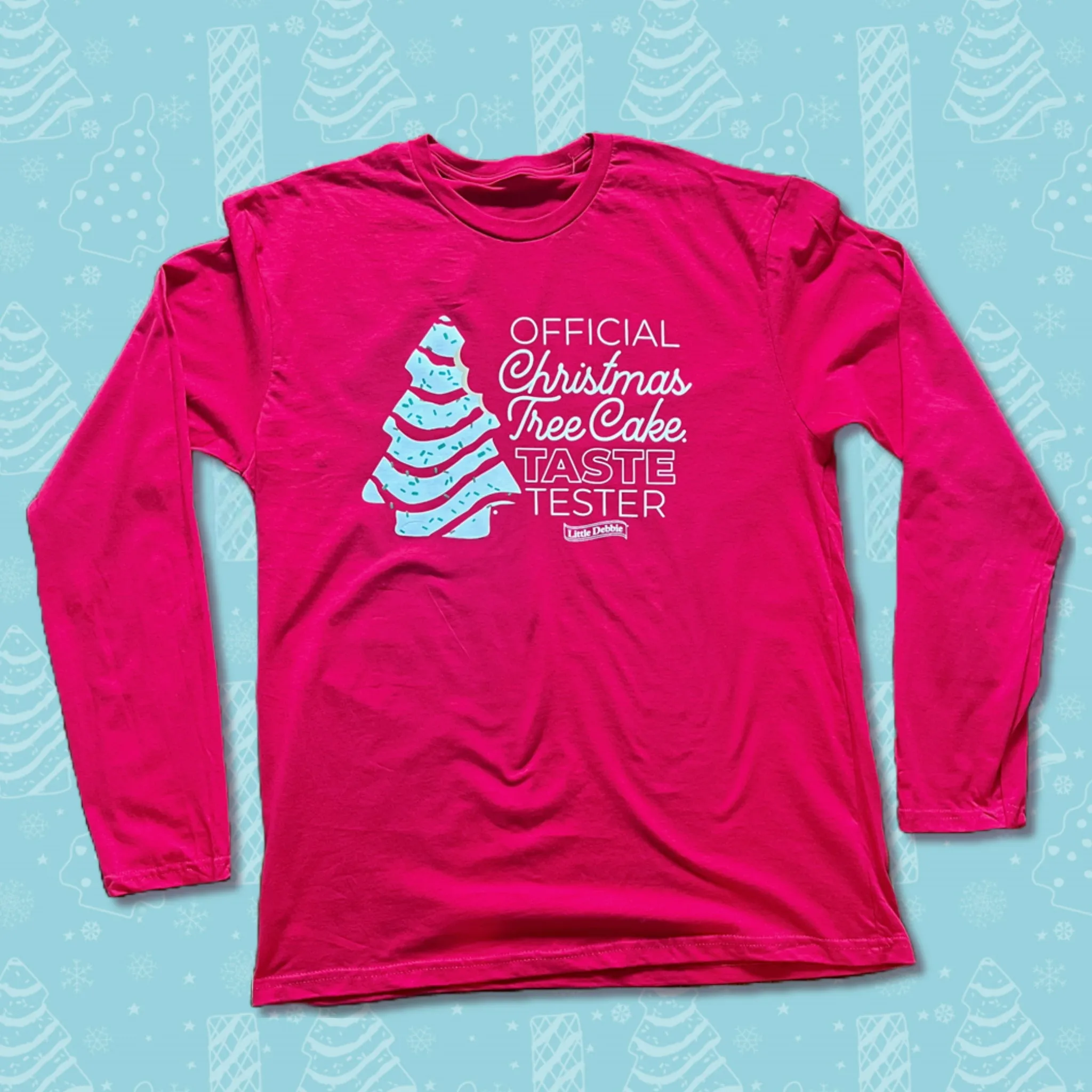 Official Christmas Tree Cake Taste Tester Adult Shirt