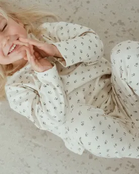 Organic Cotton Floral Print Pajamas