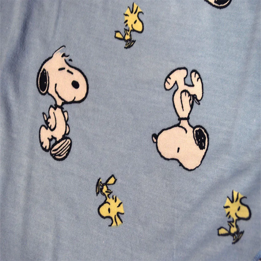 Peanuts Snoopy and Woodstock Shortie Pajama with Socks