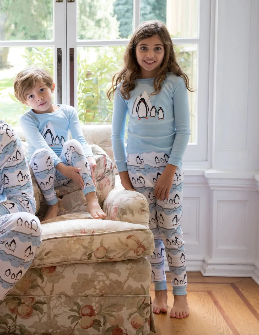 Penguin Matching Family Pajama Set