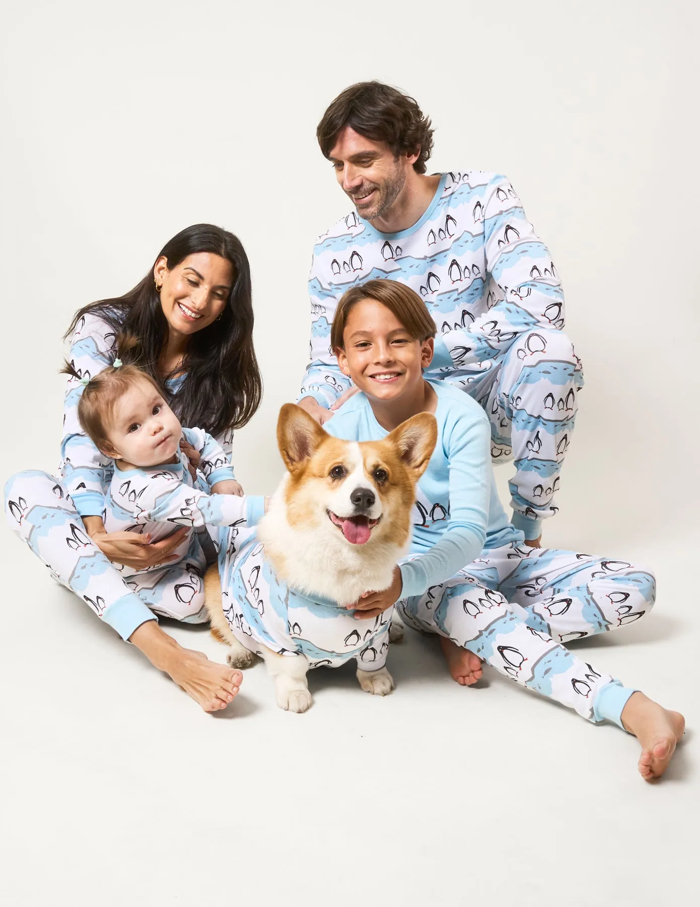 Penguin Matching Family Pajama Set