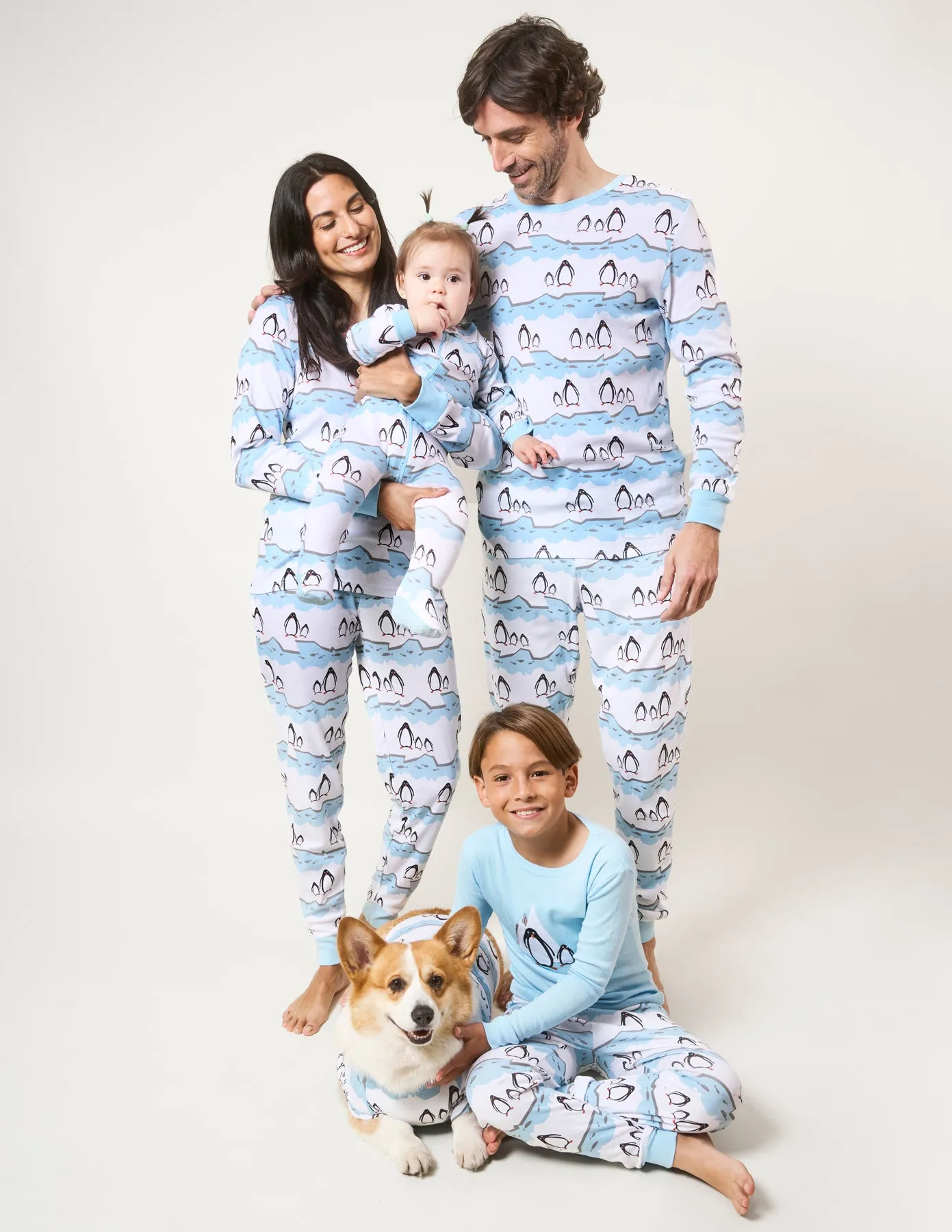 Penguin Matching Family Pajama Set