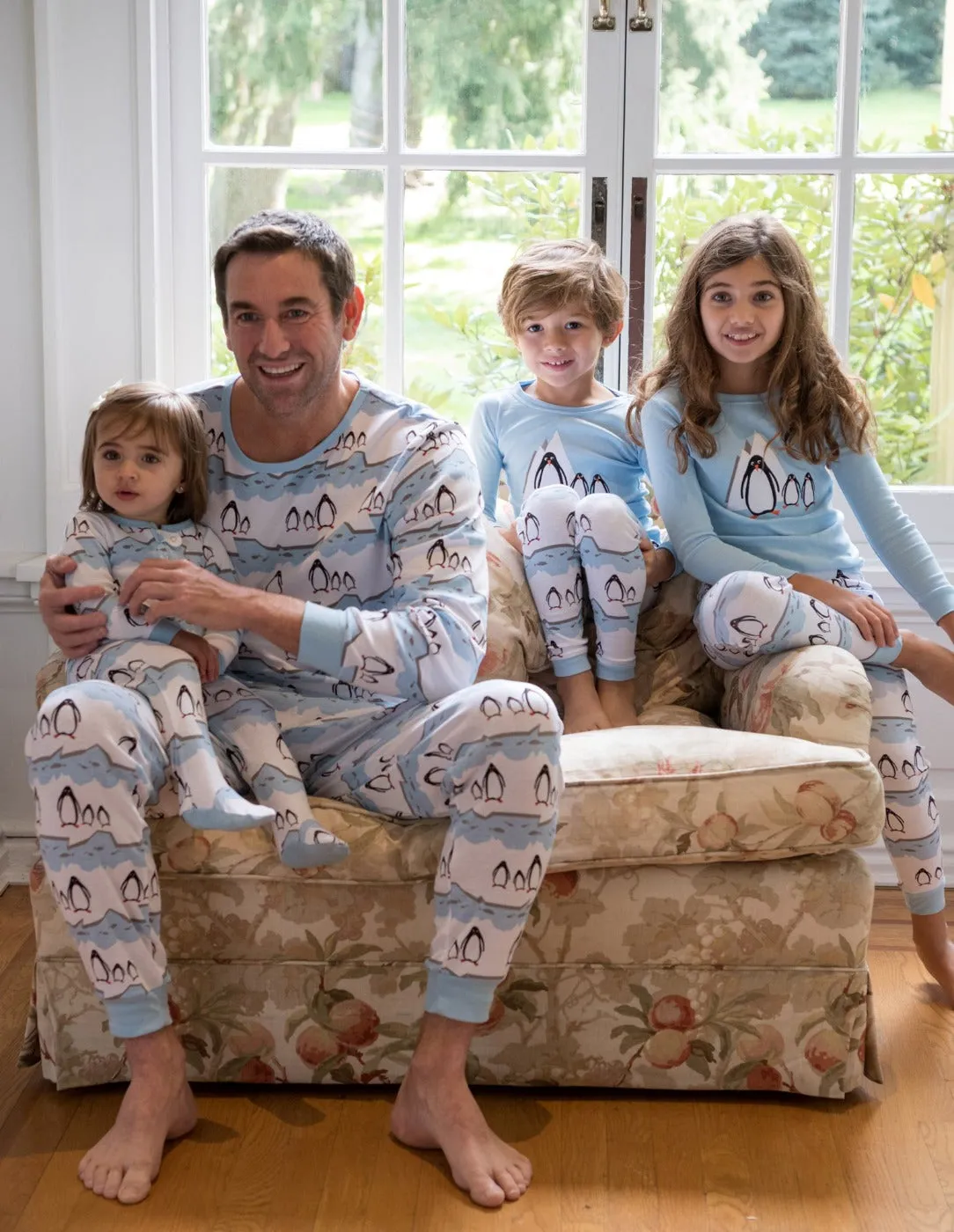 Penguin Matching Family Pajama Set