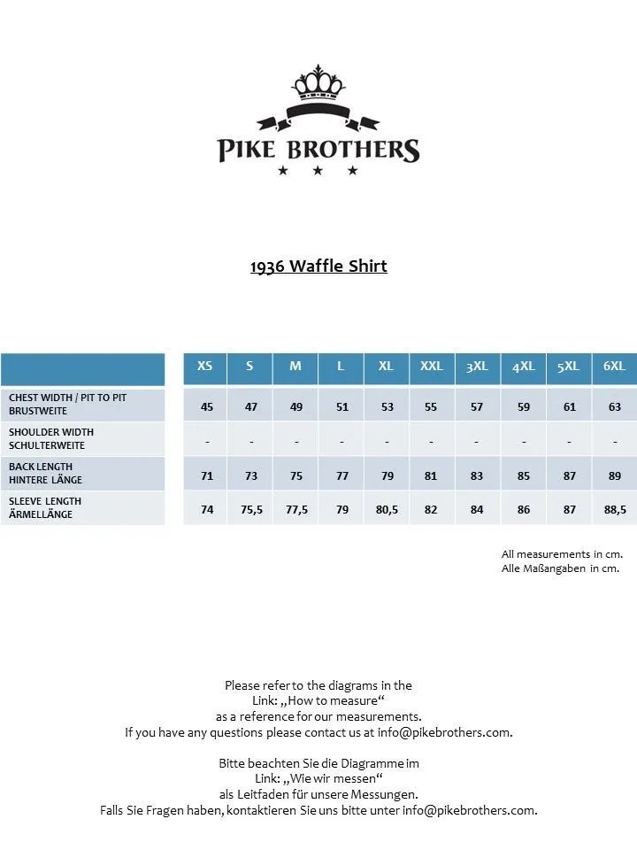 Pike Brothers 1936 Waffle Shirt Iron Grey