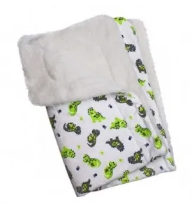 Playful Dinosaur Flannel-Ultra-Plush Blanket