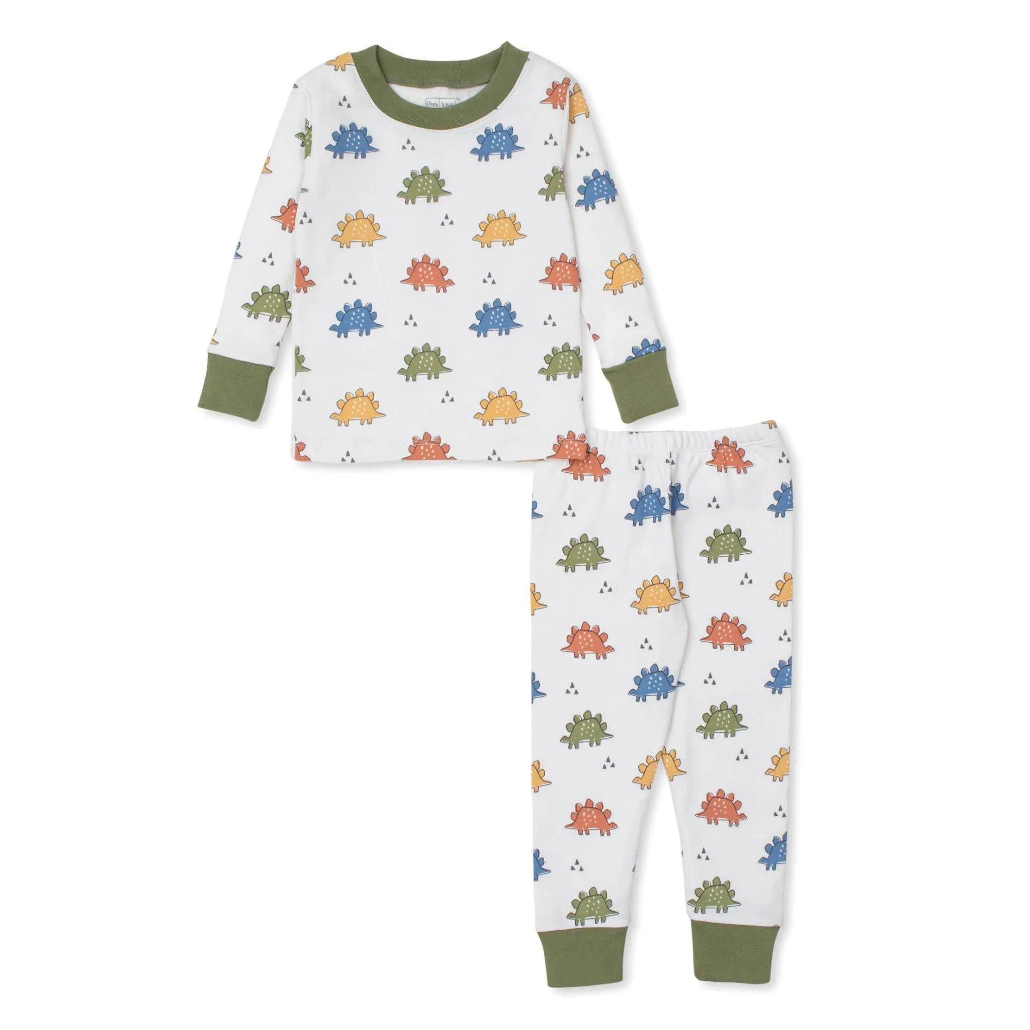 Printed Pajama Set - Dino Traffic - FINAL SALE