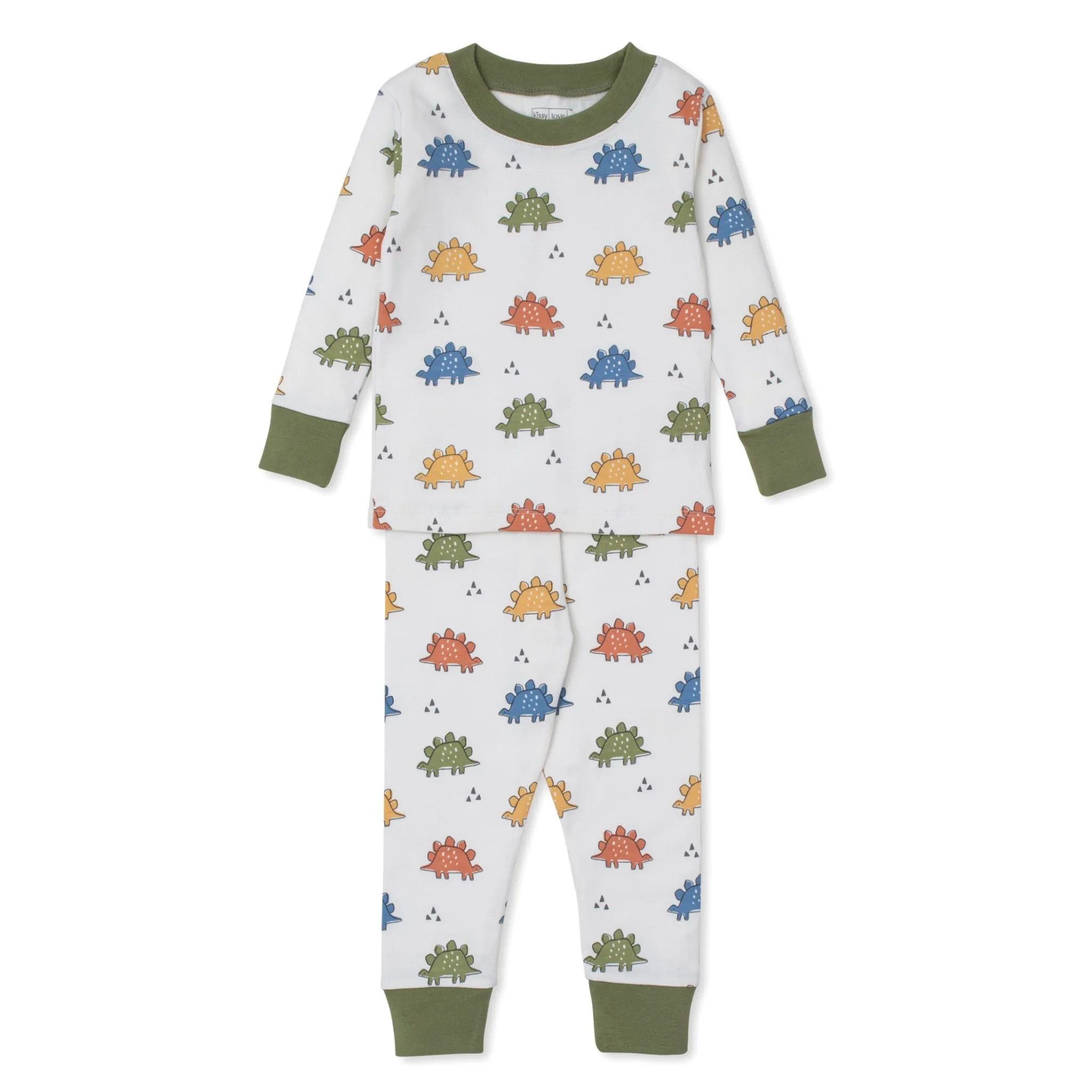 Printed Pajama Set - Dino Traffic - FINAL SALE