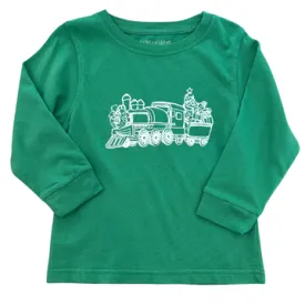 "Christmas Express" LS Boy's T-Shirt - Mustard & Ketchup Kids