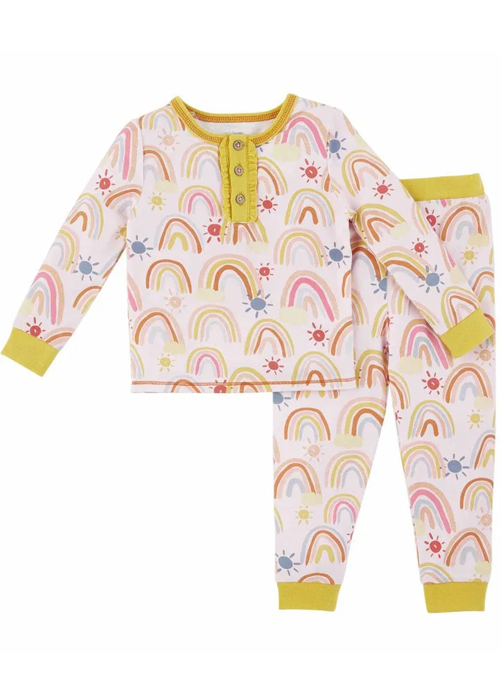 Rainbow Pajama by Mud Pie