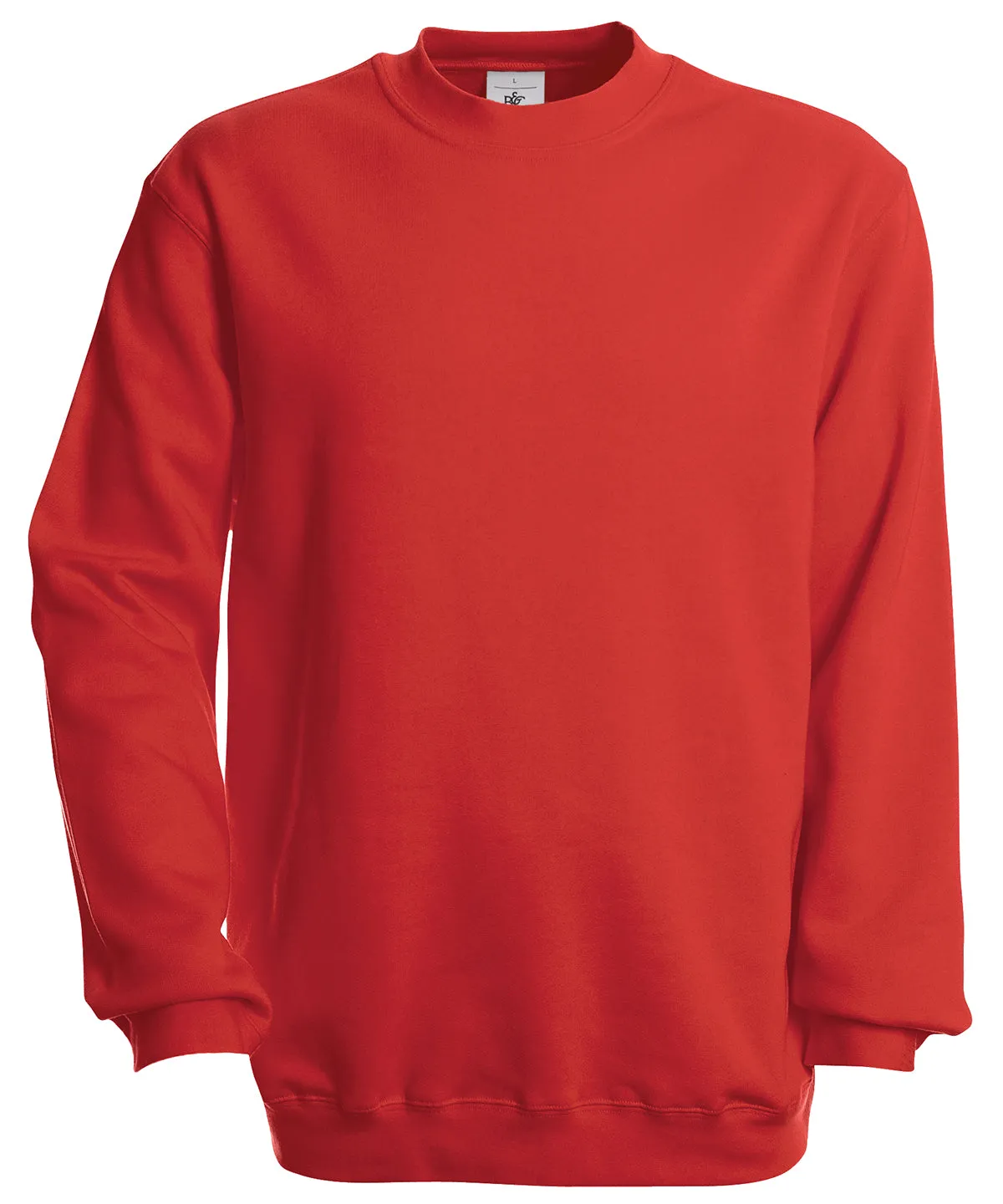 Red* - B&C Set-in sweatshirt