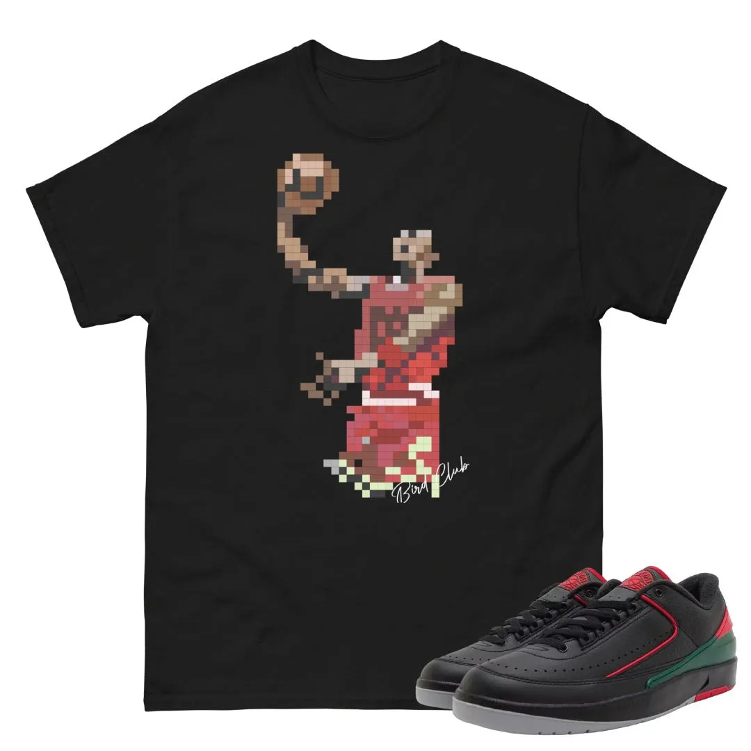 Retro 2 Low Christmas Gucci Air Pixel Shirt