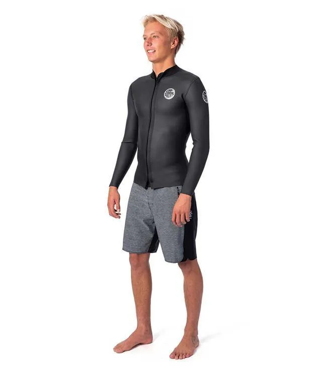 Ripcurl Mens Dawn Patrol Rubber Soul 1.5mm Long Sleeve Jacket (2022)