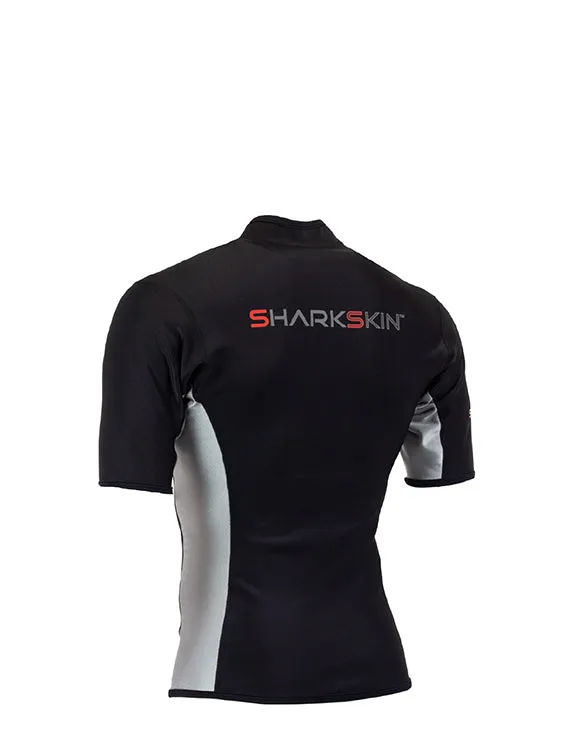 Sharkskin Chillproof Short Sleeve Chest Zip - Mens