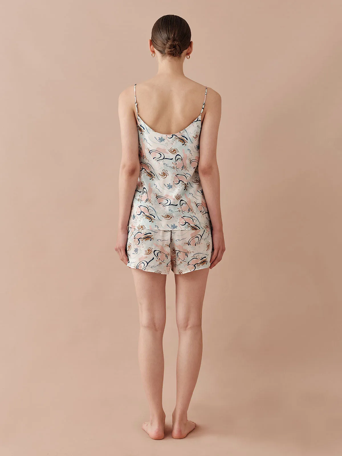 SILKINC Dunhuang Flying Sky Camisole Pajama Set