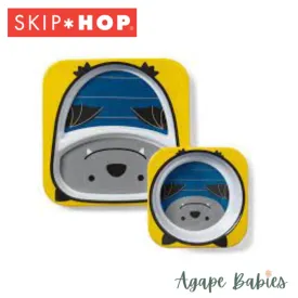 Skip Hop Zoo Melamine Plate & Bowl Set – Bat