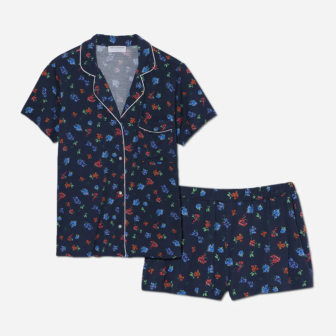 Soft TENCEL™ Modal Short Floral Pajama Set