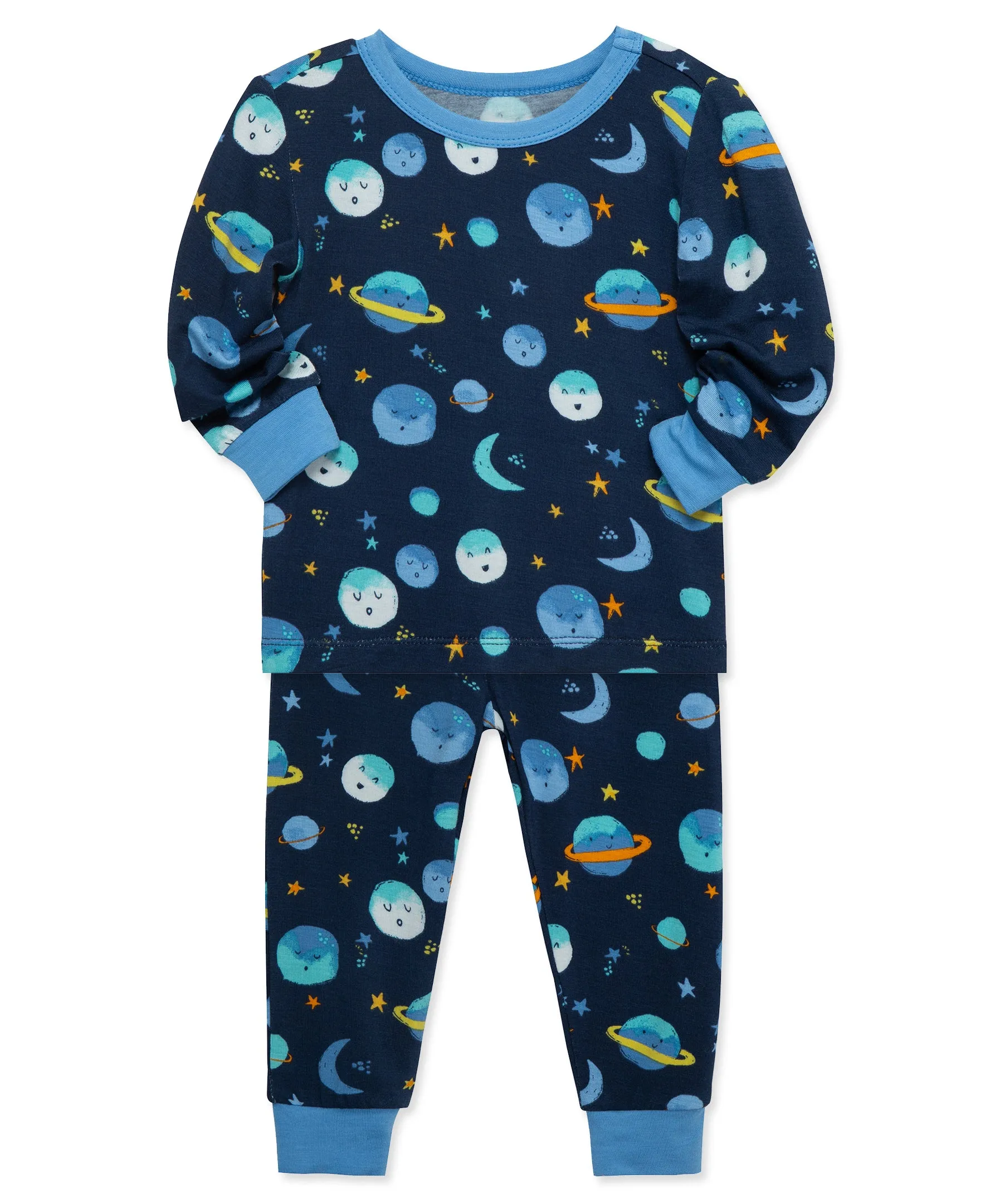 Space 4-Piece Pajama Set (2T-4T)