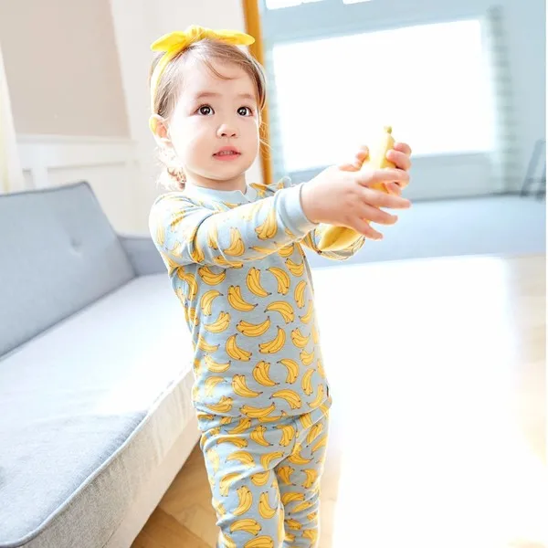 Sweet Banana Long Sleeve Pajama