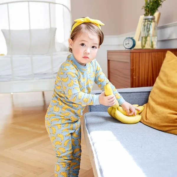 Sweet Banana Long Sleeve Pajama