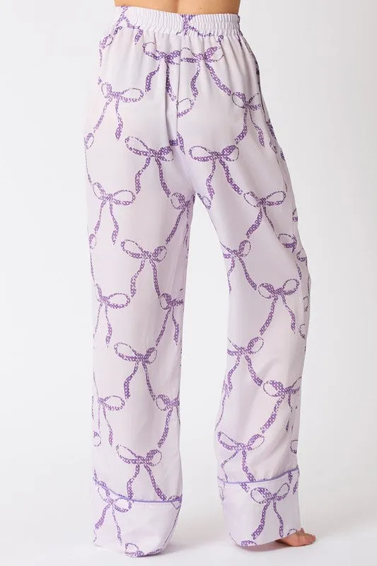 Sweet Dreams Purple Pajama Pants