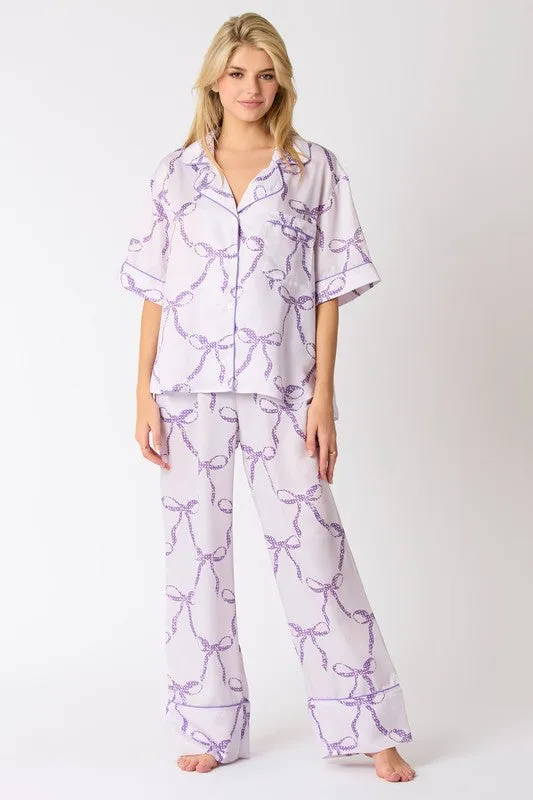 Sweet Dreams Purple Pajama Pants