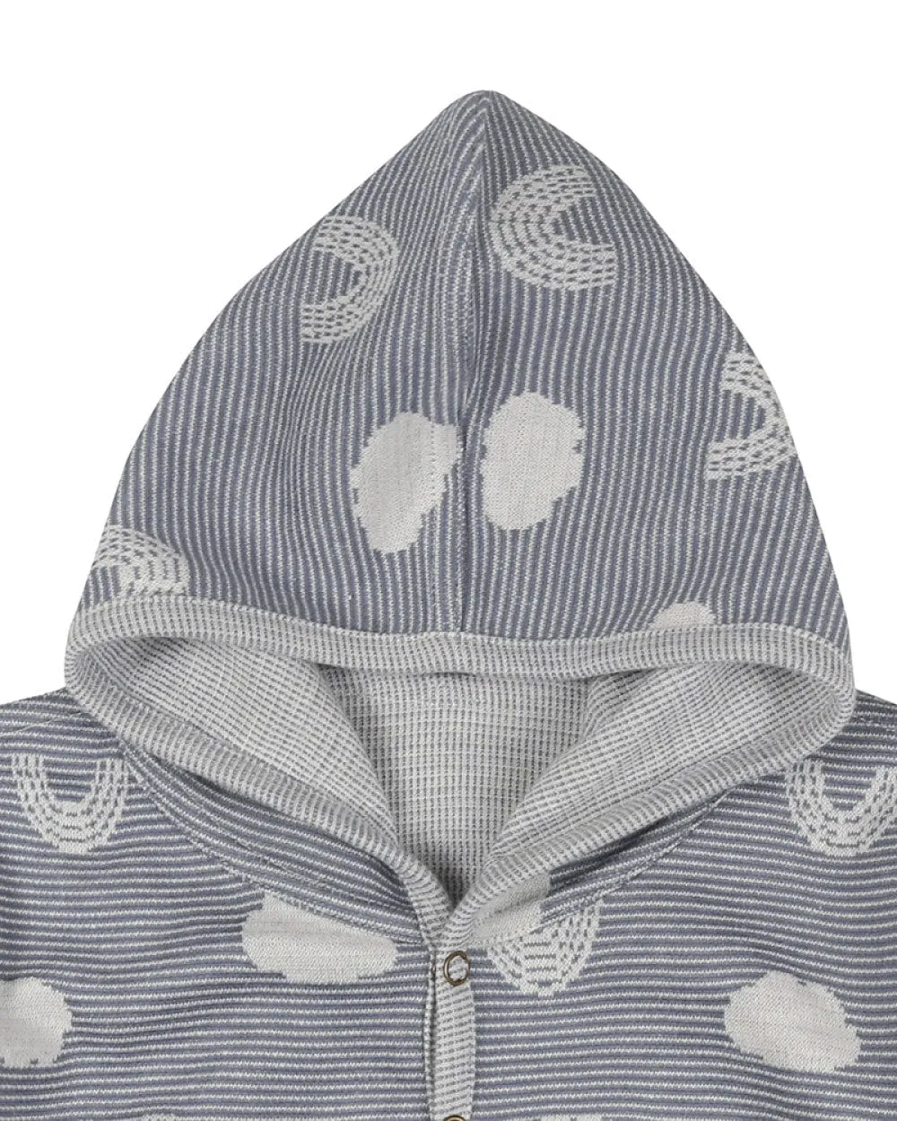 The Jacquard Cloud Reversible Hoodie - KIDS