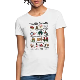 Tis The Season (Christmas) Women's Contoured T-Shirt