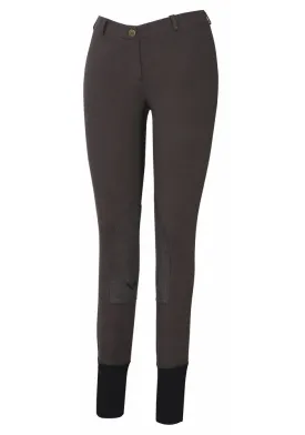 TuffRider Ladies Starter Lowrise Pull-On Knee Patch Breeches