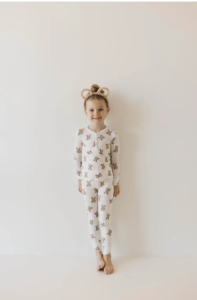 Two Piece Bamboo Pajamas | Kendy x FF Bears