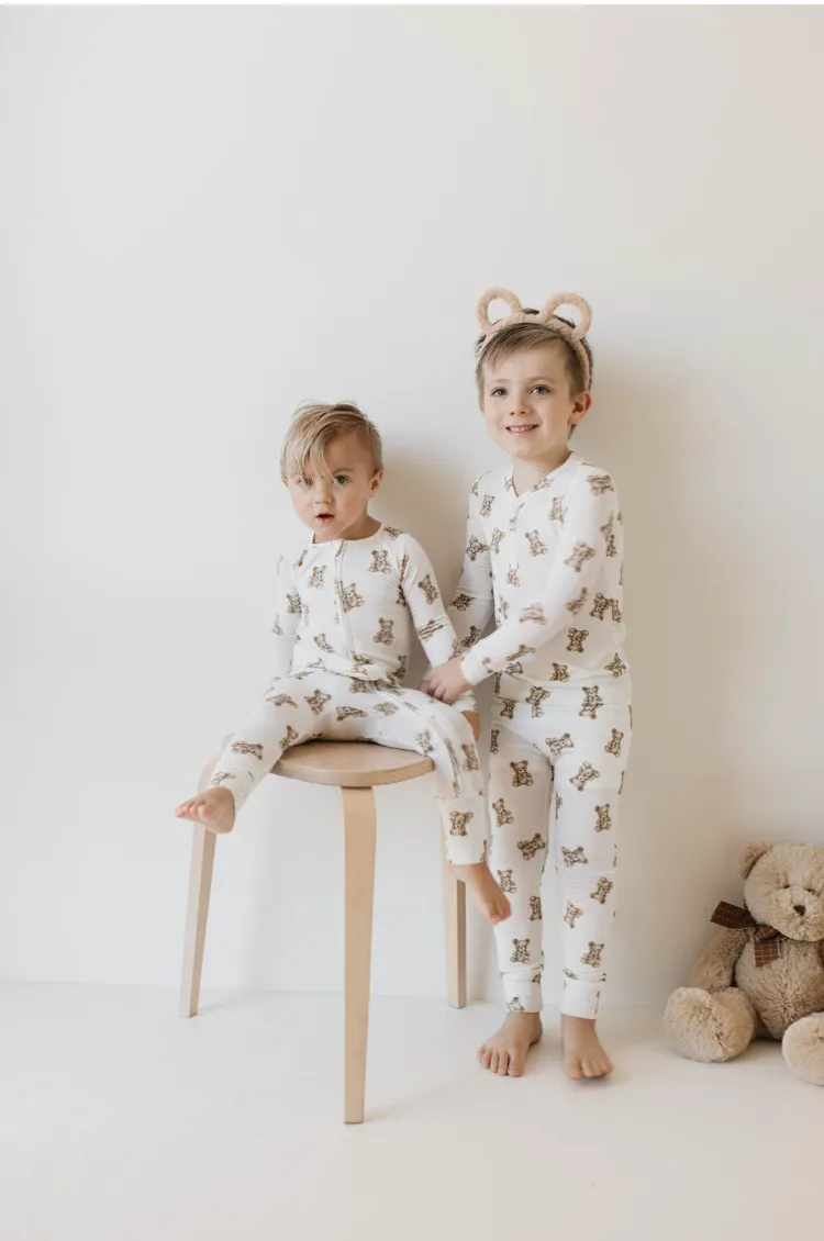 Two Piece Bamboo Pajamas | Kendy x FF Bears