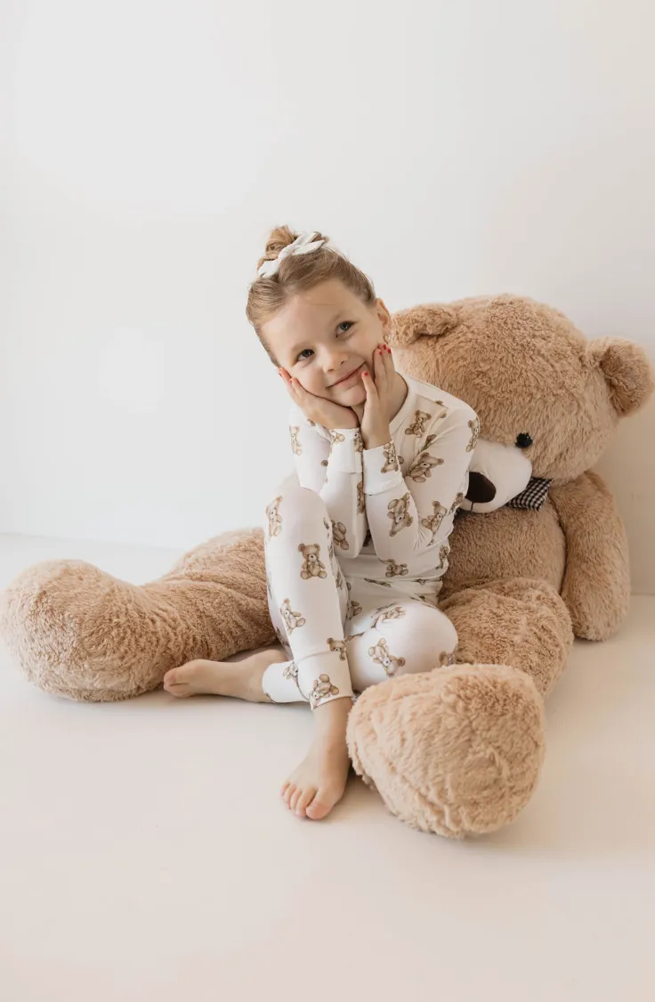 Two Piece Bamboo Pajamas | Kendy x FF Bears