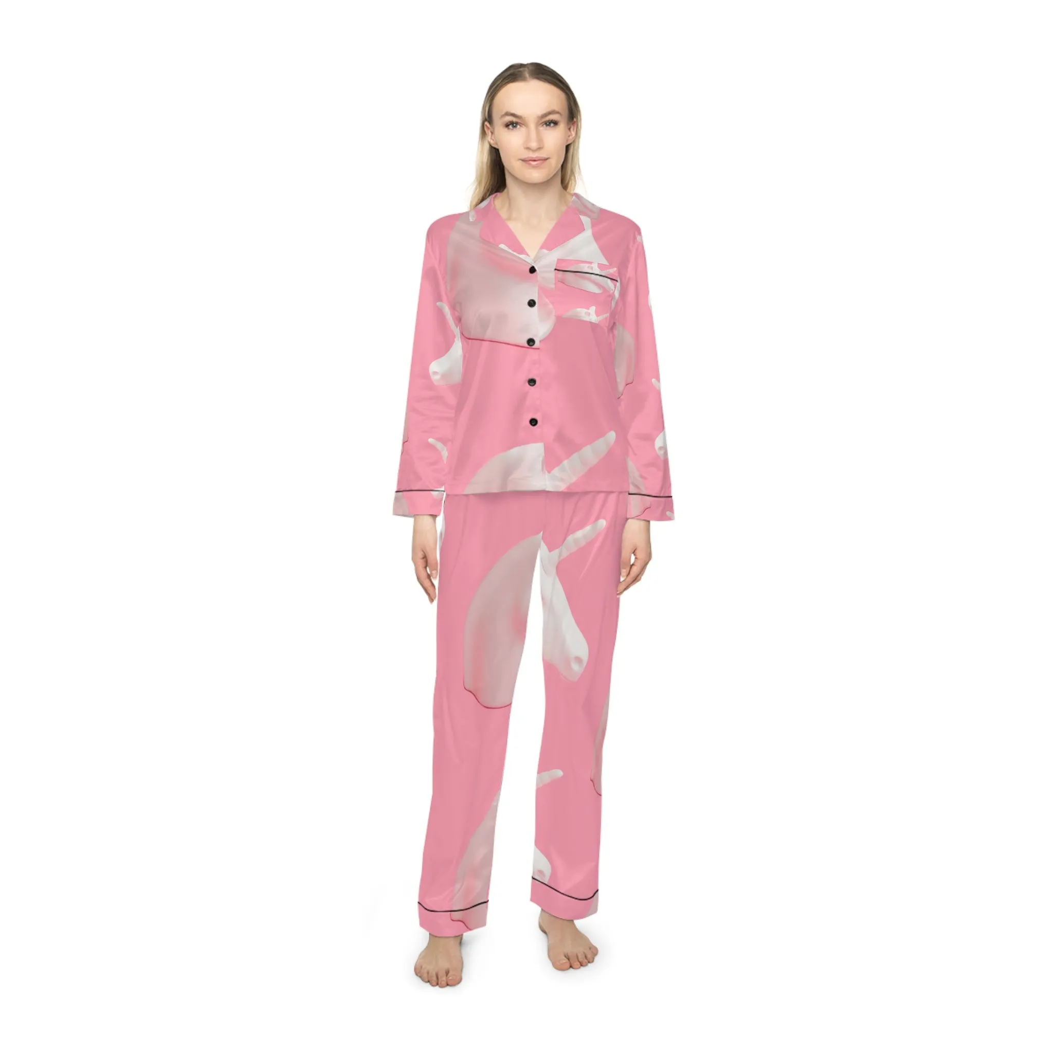 Unicorn - Inovax Women's Satin Pajamas