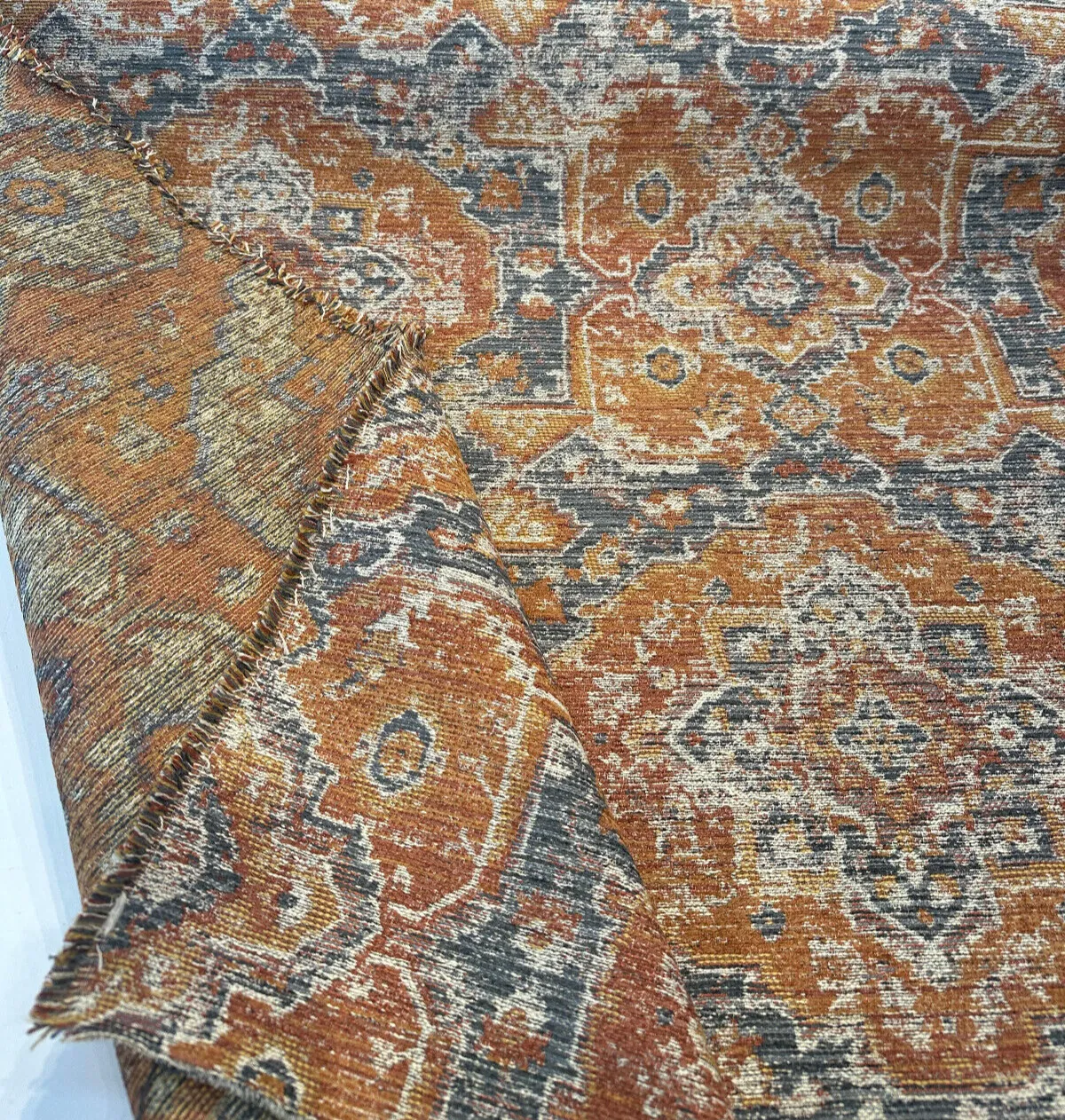 Upholstery Currituck Amber Swavelle Chenille Fabric By The Yard