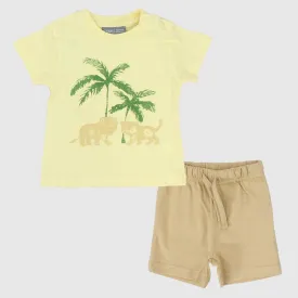 Wild Palms Short-Sleeved Pajama