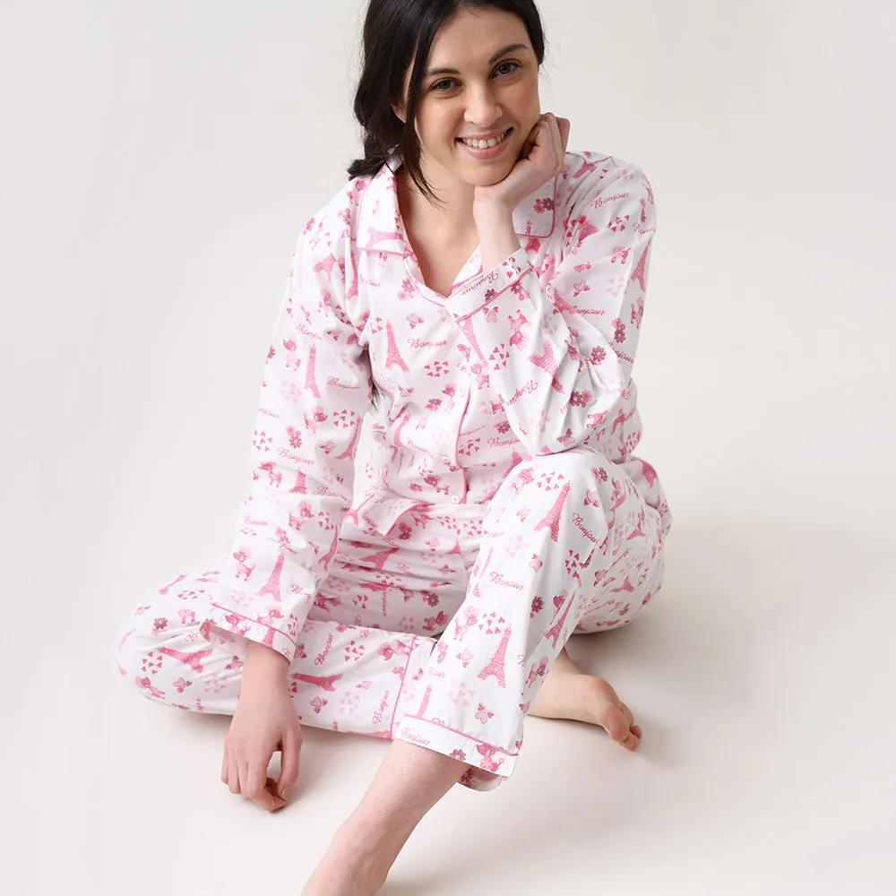 Women Paris Pajama Set